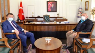 Başkan Mehmet Şahin esnafların taleplerini kaymakama iletti