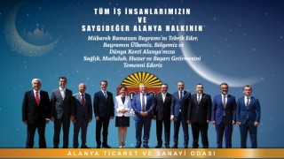 Altso başkanı Mehmet Şahin Ramazan bayramını kutladı