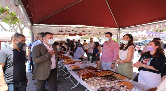 Ahmet bebek yararına Mahkod tarafından düzenlenen kermes devam ediyor