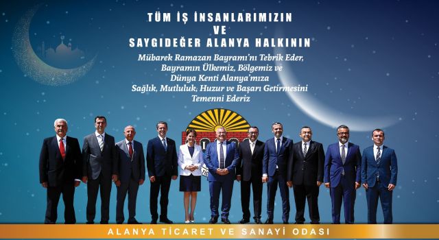 Altso başkanı Mehmet Şahin Ramazan bayramını kutladı
