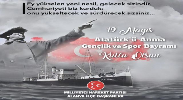 Başkan Türkdoğan 19 mayısı kutlama mesajı