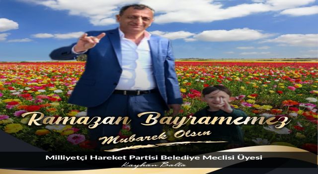 Kayhan Balta tüm Alanya halkının bayramını kutladı