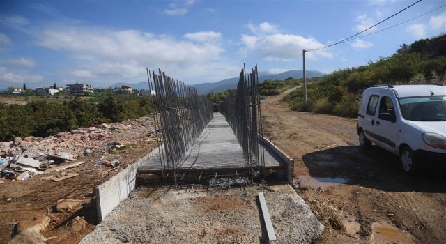 Kestel 30 metre imar yolu’nda çalışmalar hızlandı