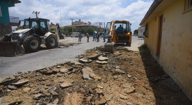 Beton yol tekniği caddelerde uygulanmaya başladı