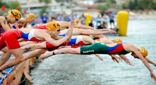 30.Triatlon heyecanı başladı