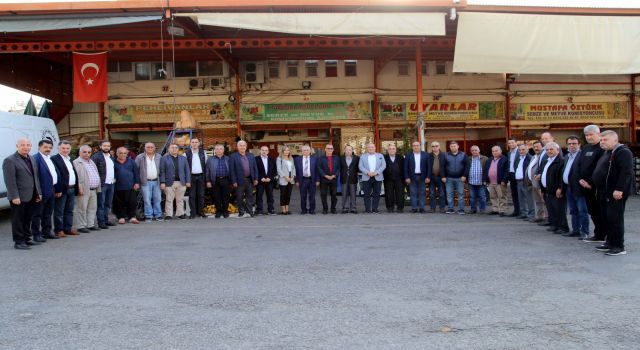 Başkan Şahin Alanya haline çıkarma yaptı