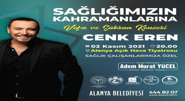 Sağlık çalışanlarına konser verecek