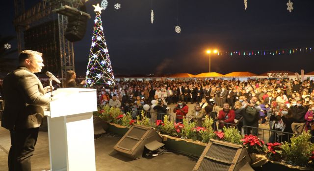 11.Alanya uluslararası yeni yıl pazarı’na büyük ilgi