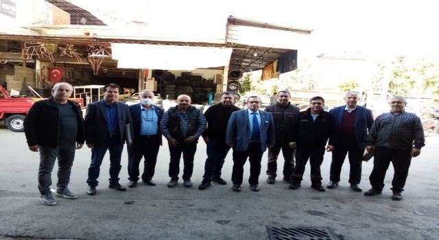 Cumhuriyet Halk partililer sanayi esnafını dinledi