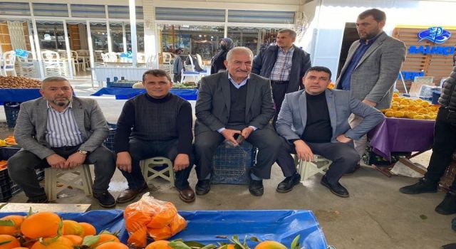 PAZARCILAR ODASI BAŞKAN ADAYLARINDAN ÖRNEK DAVRANIŞ