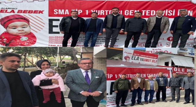 ELA BEBEĞİN KERMESİNE DESTEK VERDİLER