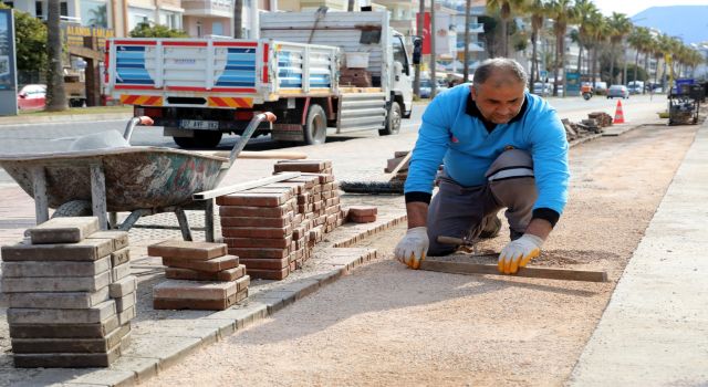 BİSİKLET YOLU’NDA SON RÖTUŞLAR YAPILIYOR