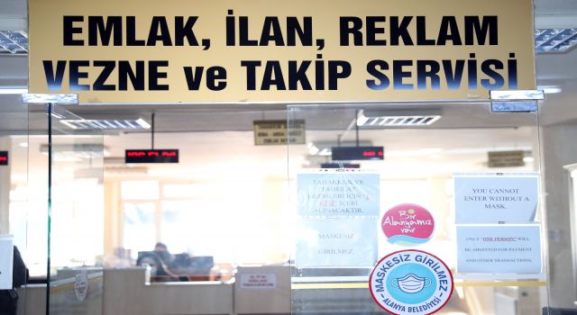 ALANYA BELEDİYESİ’NDE VEZNELER ÖĞLEN DE ÇALIŞACAK