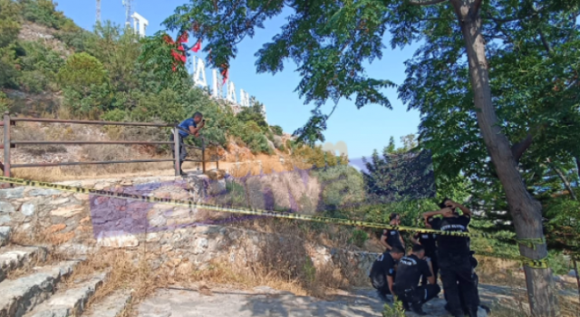 ALANYA TERAS BÖLGESİNDE GÖMÜLÜ CESET BULUNDU