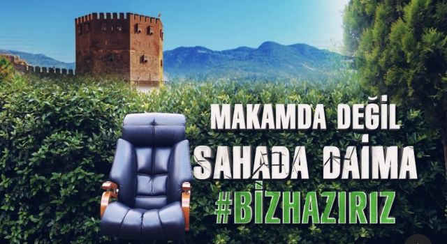 BAŞKAN ADAYI TOKSÖZ:”MAKAMDA DEĞİL DAİMA SAHADA OLACAĞIZ”