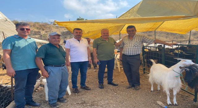 İYİ PARTİLİ SÖNMEZ KURBAN SATIŞ YERLERİNİ GEZDİ
