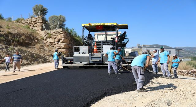 KETENLİK YOLU SICAK ASFALTLA BULUŞTU