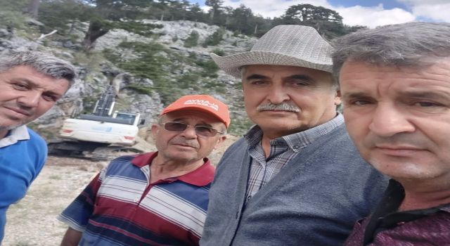 SAPADERE YAYLASINDA SU HASRETİ SONA ERDİ BUGÜN İTİBARİYLE İÇME SUYU VERİLDİ