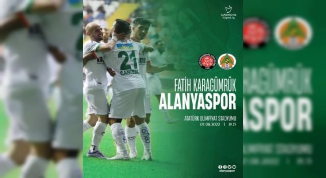 ALANYASPOR’DA İLK MAÇTA HEDEF 3 PUAN