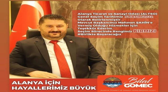 ALTSO SEÇİMİ 5 KASIM’DA YAPILACAK