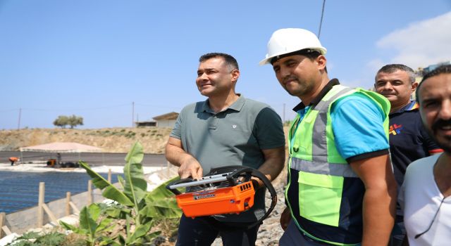 MAHMUTLAR KÜLTÜR MERKEZİ’NDE İLK BETON DÖKÜLDÜ