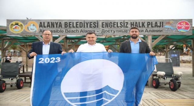 ALANYA 2023 YAZ SEZONU ÖNCESİ MAVİ BAYRAKLI İŞLETMELER DENETLENİYOR