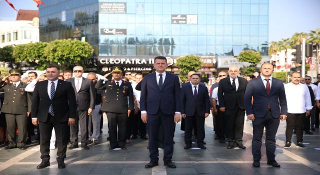 101 yıllık gurur! 30 Ağustos Zaferi Alanya’da törenle kutlandı