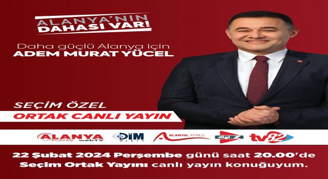 BAŞKAN YÜCEL CANLI YAYINDA GAZETECİLERİN SORULARINI YANITLAYACAK