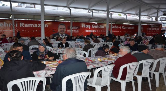 BÜYÜKŞEHİR VATANDAŞIN İFTAR SOFRASINA DESTEK OLUYOR