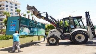 Alanya Belediyesi mobil atık getirme merkezlerinin kurumuna devam ediyor