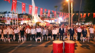 Alanya’dan 15 Temmuz mesajı