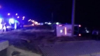 Alanya’lı askerleri taşıyan otobüs kaza yaptı