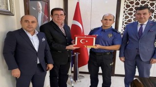 MHP’li yöneticiler yeni emniyet müdürünü ziyaret etti