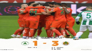 ALANYASPOR GİRESUN DEPLASMANINDAN 3 GOL 3 PUANLA DÖNÜYOR