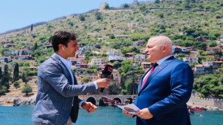 BAŞKAN ŞAHİN CNN TÜRK’DE ALANYA’YI TANITTI